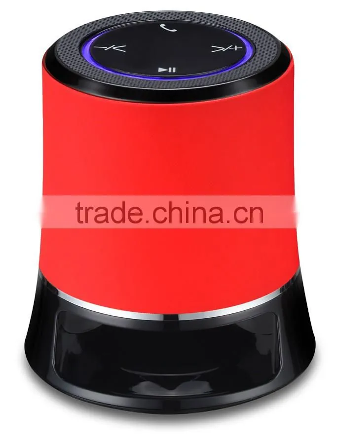 Portable and wireless Blutooth Speaker with LED light Handsfree answering function