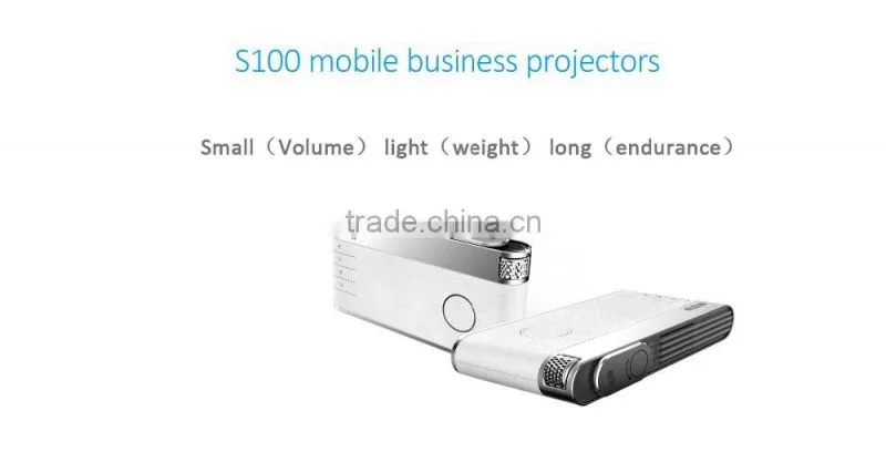 High Quality Wifi Projector Dlp Led Wireless Mini Projector With Battery Build-In Wifi & Hdmi Imput Dlp Led Wireless