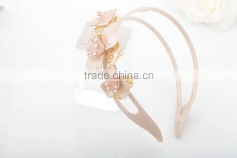 wholesale fancy flower hair accessories hot sale headband fashion hairband for women