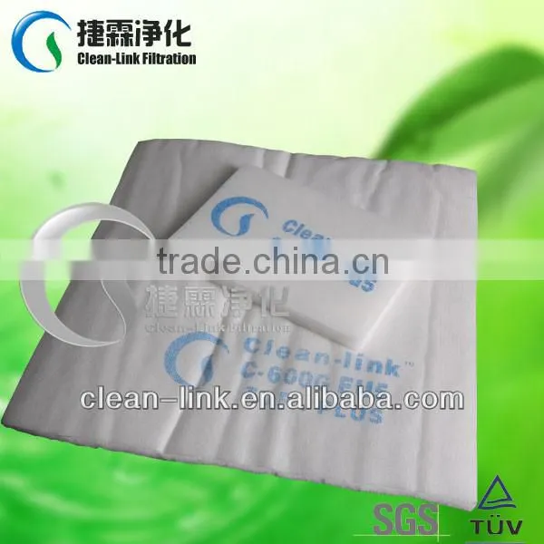 painting spray booth synthetic fiber C-600G roof Pre filter