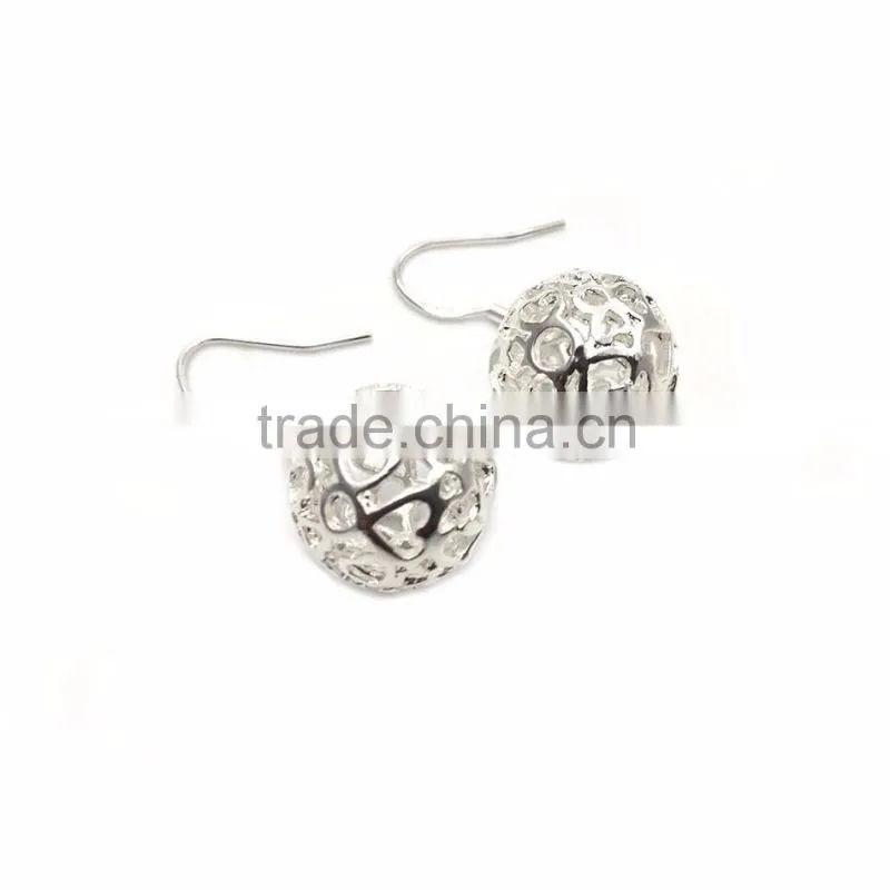 2016 fashion 18K gold plated classic flower design earring