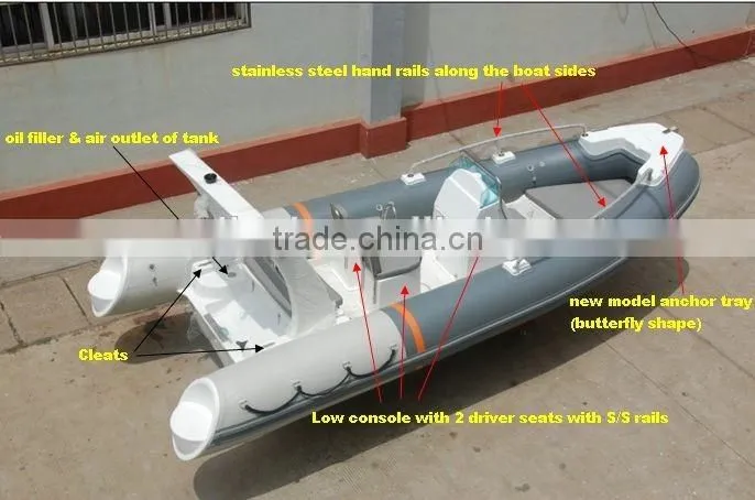 rib boat 520 rib boat with motor