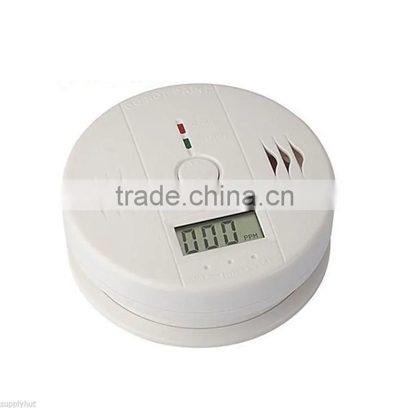 LCD CO Carbon Monoxide Poisoning Gas Sensor Warning Alarm Detector