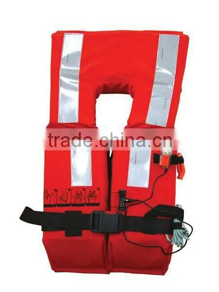Solas marine life jacket 150N life vest polythene polyfoam suit lifesaving suit
