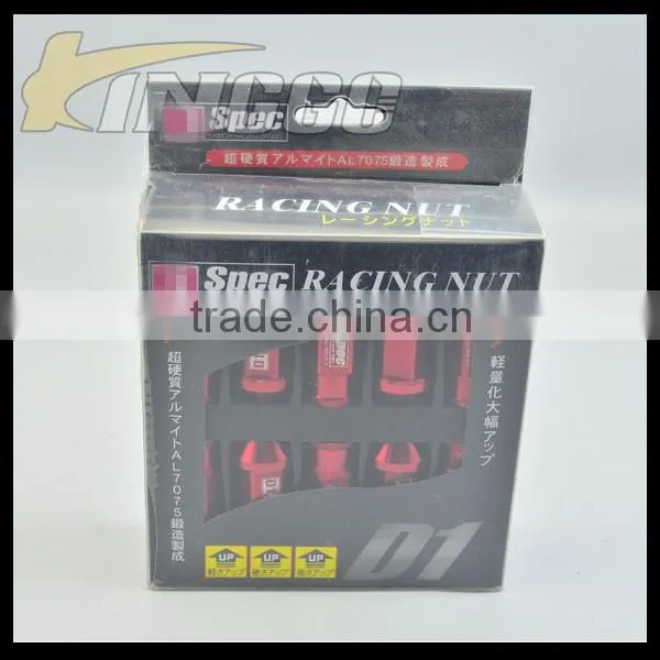 2015 Hot Sales Aluminum m12x1.5 Wheel Lug Nuts