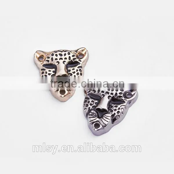 Beautiful animal metal engraved label snapback for hats Brightness E2-80028