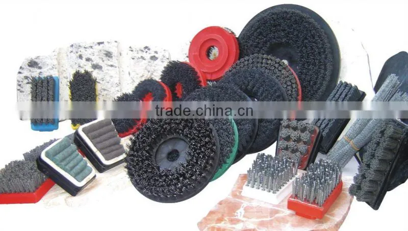 Machine tool, diamond brush,wire brush