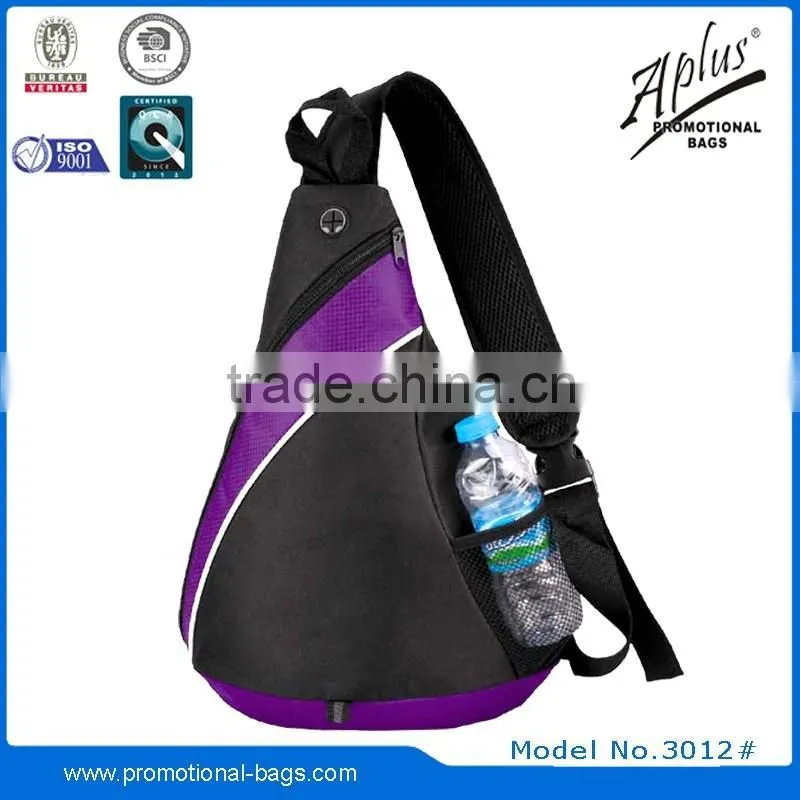 nice promotional shoulder sling bag polyester bag