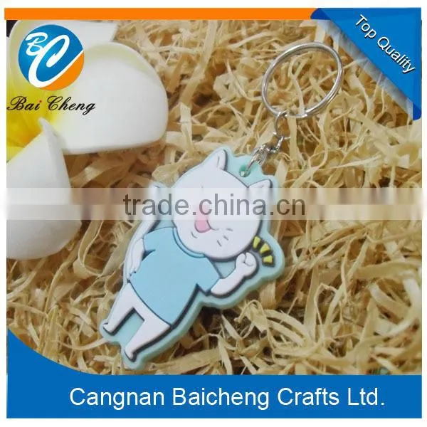 2016 hot soft pvc keychain designed in cute girl for promotion in wholesale price