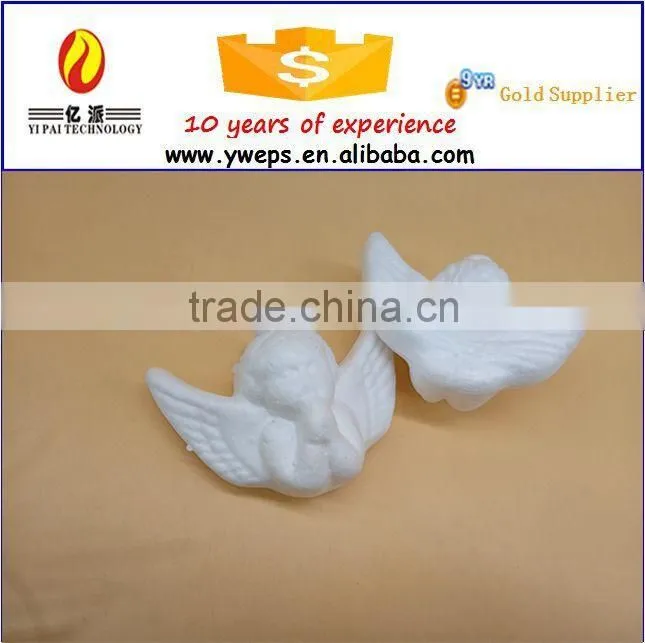 Artificial foam angel decoration model