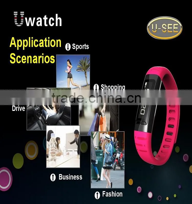 Bluetooth u9 smartwatch U See U Watch Wrist watch men & women watch For iPhone Samsung HTC Huawei Xiaomi Smartphone