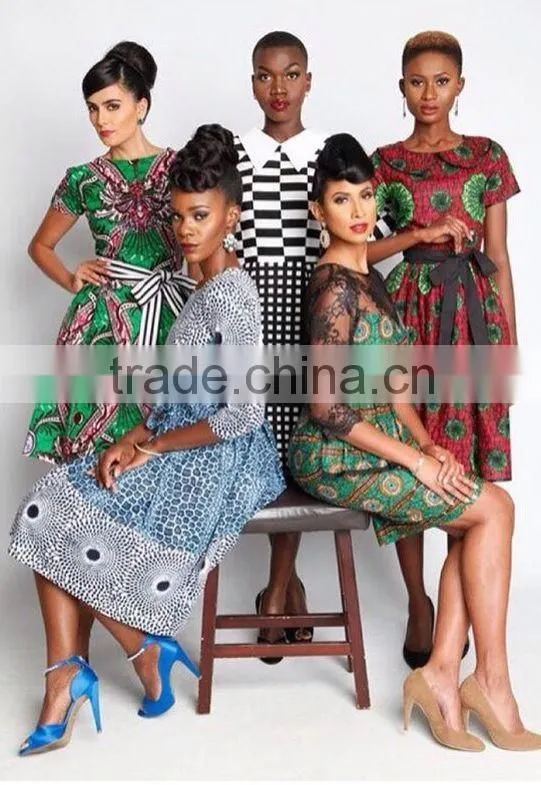 2015 Ankara fabric shoes and bags/wax shoes and bags /Ankara print high heels shoes