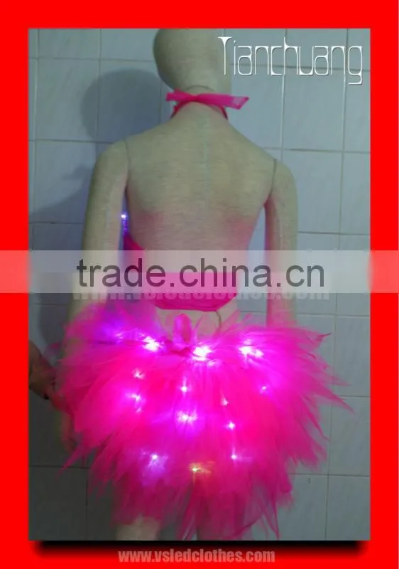 Full Color LED and Optic Fiber Sexy Costumes