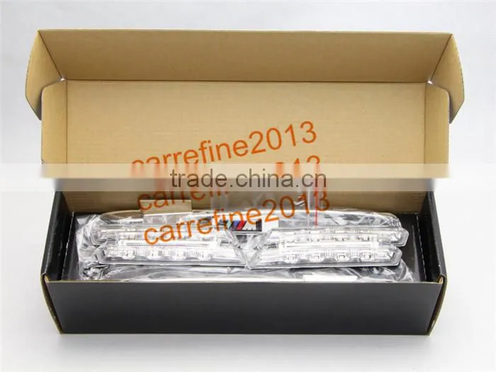LED side marker lamp for BMW E39 (96-03) clear with M logo Amber