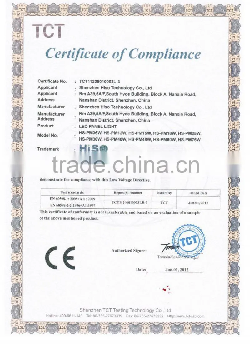 Shopping Site Chinese Online with 40w Square 300*1200 Led Panel Light