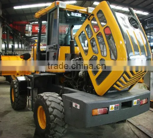 quick hitch 2 ton wheel loader front end loader NEOL200 with huafeng engine hydraulic joystick