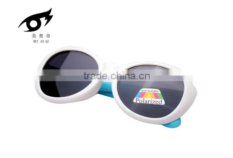 New product small apples children soft silicone material polarized sunglasses