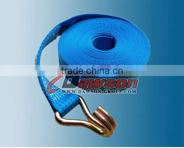 3000kg x 12m Ratchet Strap EN12195-2 TUV GS Standard