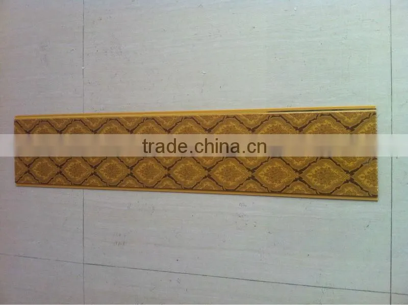 pvc ceiling board wooden color design hot sell nice looking