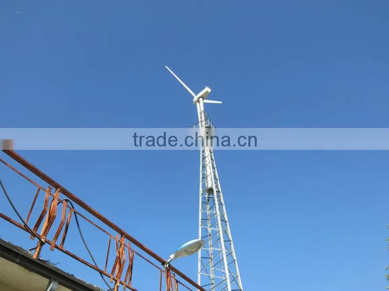 China permanent magnet generator wind turbine 20 KW on grid system