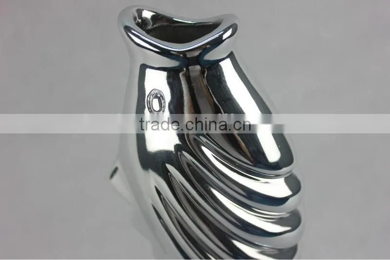 DS130006 fish figurine vase wedding favors resin gifts and crafts