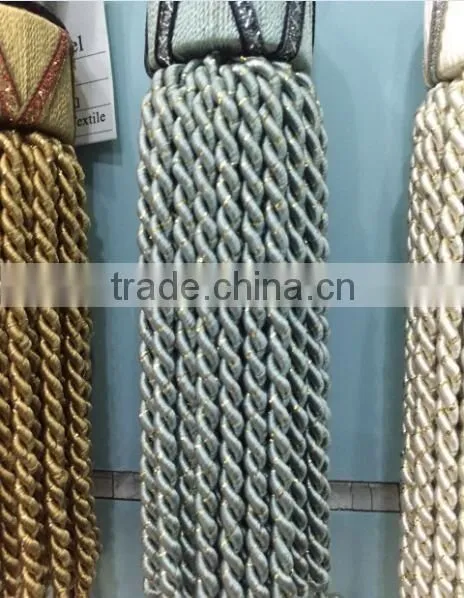 small flower bullion cotton tassel
