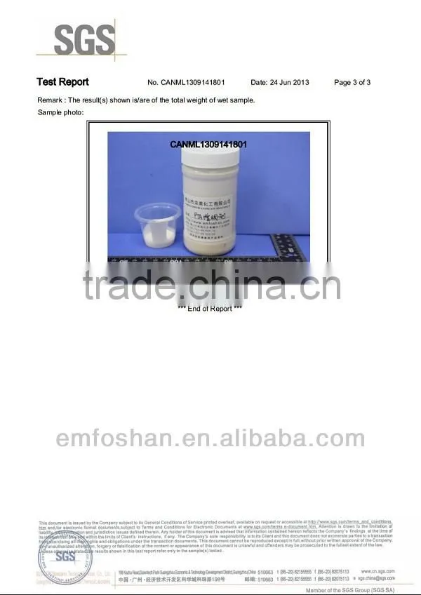 Manufacturer High Efficienct Pigment Synthetic Printing Thickener