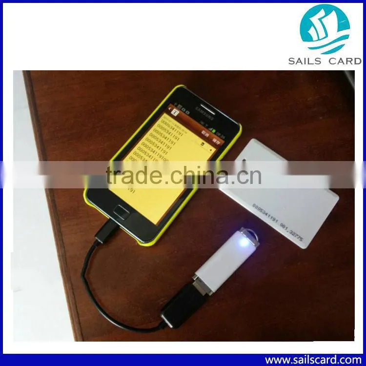 USB RFID Contactless IC reader with sample ic cards