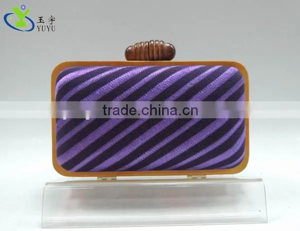 2014 colorized frame clutch women evening bag