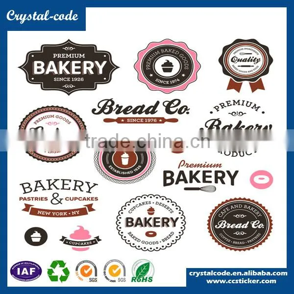 Soon delivery personized factory price logo label