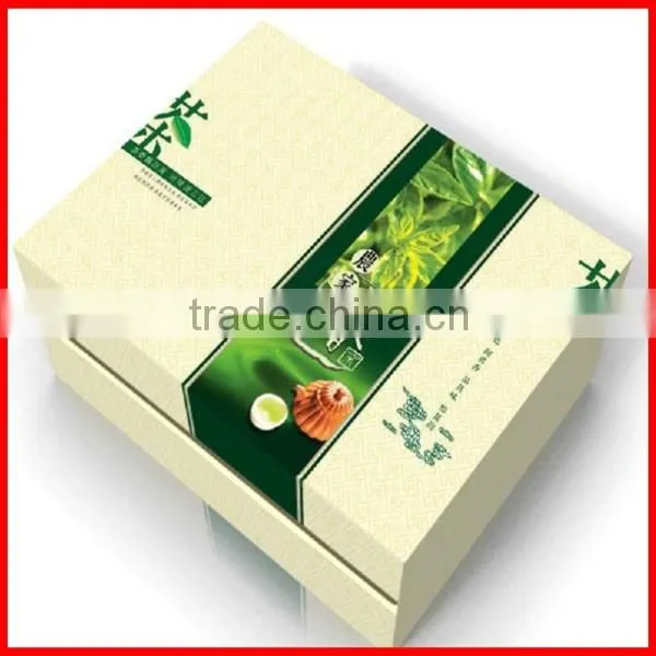 Hot Stamping Custom Excellent Luxury Cardboard Magnetic Tea Packaging Box Wholesale