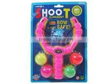 Funny Y shape kids water bomb slingshot with 3 balls Balloon Toy promotion
