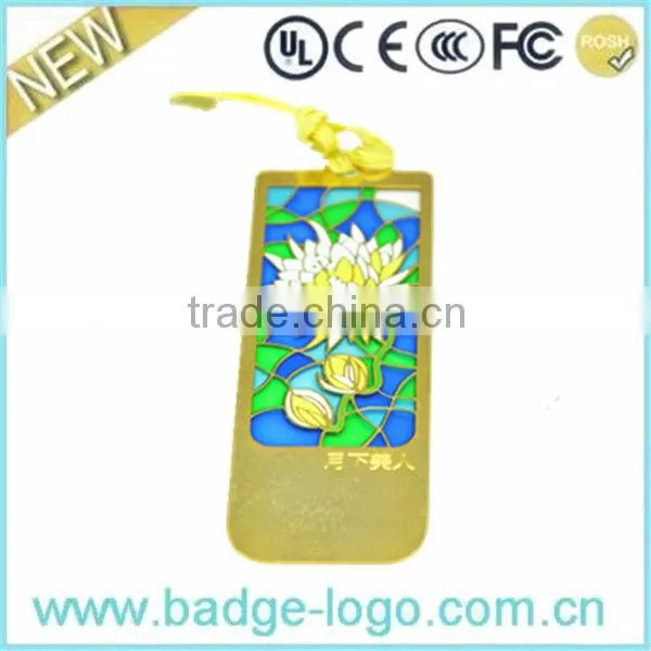 New Design Silver Bottle Metal Bookmark Wholesale