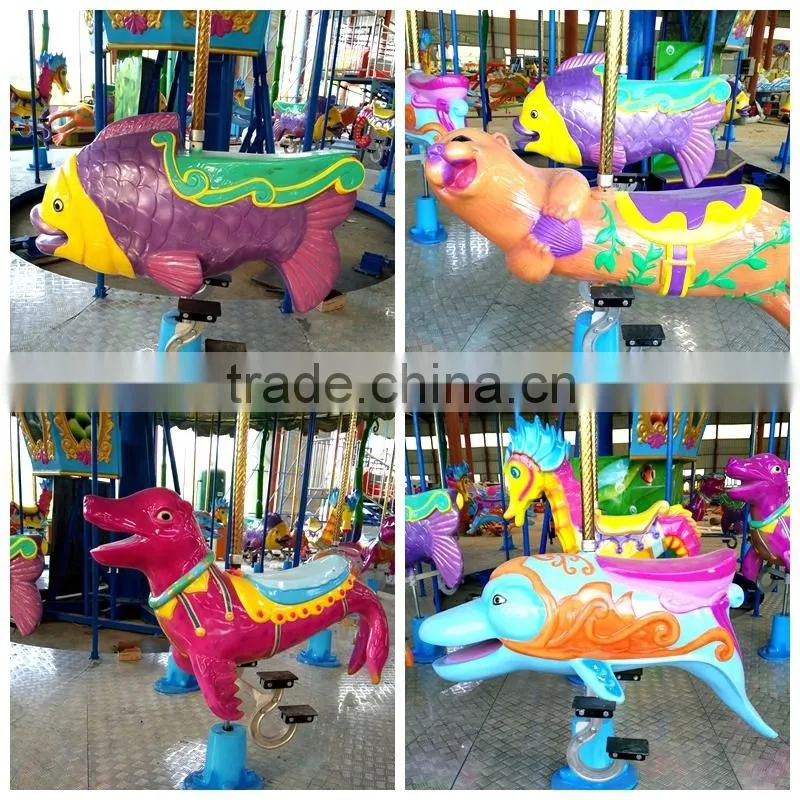 direct mannufacturer outdoor amusement park carousel ride amusement park rides made in china