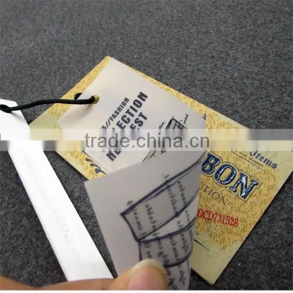 Good Quality Paper Tag For Jeans