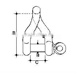 Stainless Steel 316 Twist Shackles