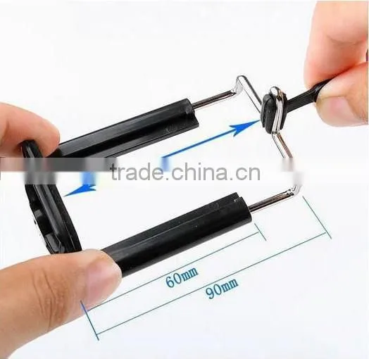 Universal For Mobile Phone Telescopic S/S mini Selfie Stick