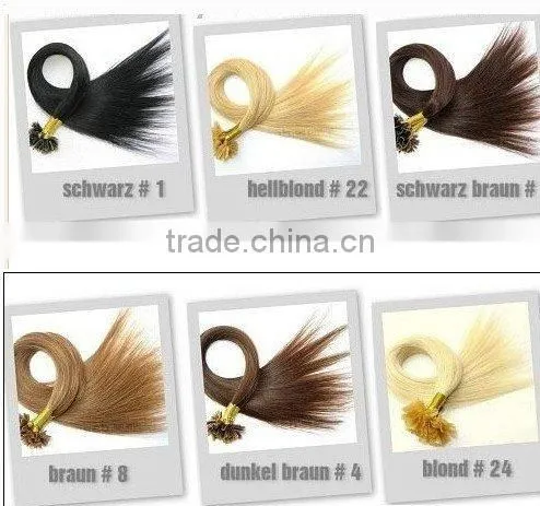 pre-tip human hair extension