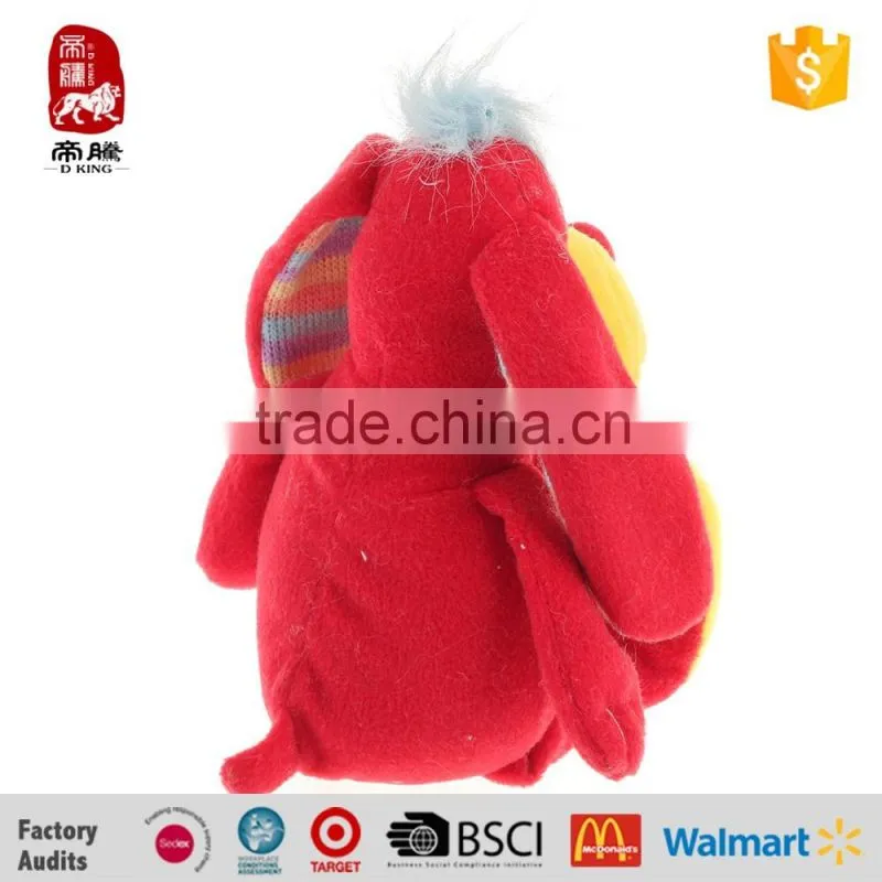 Baby plush animal pacifier toys / stuffed animal pacifier toys plush toy manufacturer