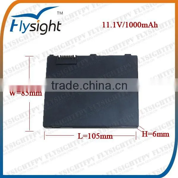 D681 Flysight Black Pearl 7" FPV LCD Monitor Dual 5.8GHz Diversity 32ch RX for Explorer Helicopter