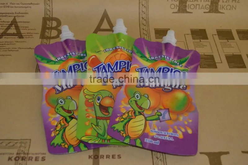 cartoon spout pouches