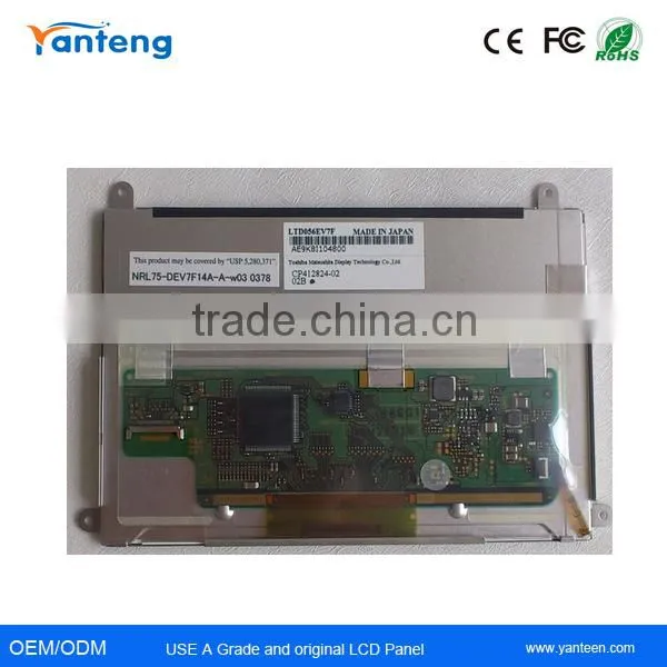 5.6" Toshiba industrial LCD panel LTD056EV7F for industrial machine