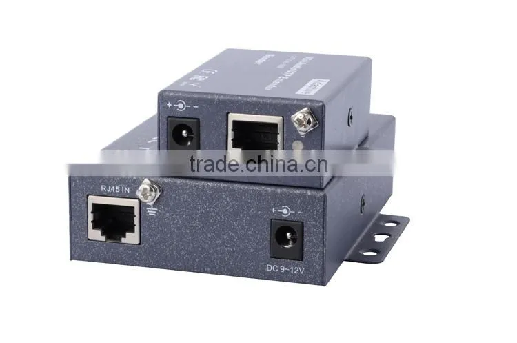 LINK-MI LM-102TRS 200m VGA Extender Sender Receiver Over Cat5 Support Local and Remote VGA Monitors
