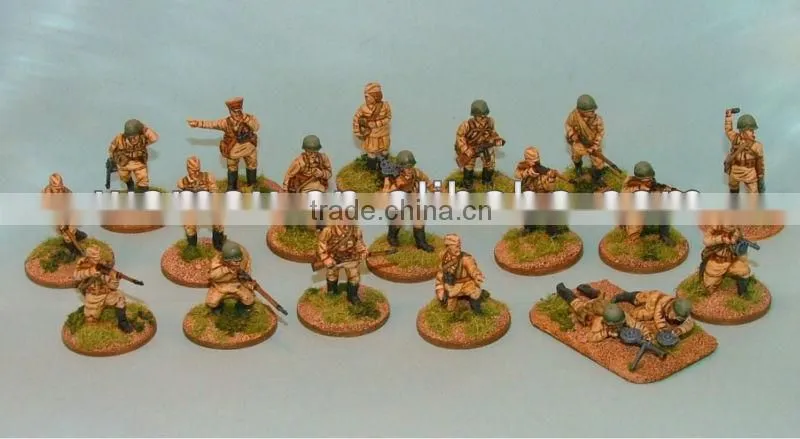 Resin soldiers