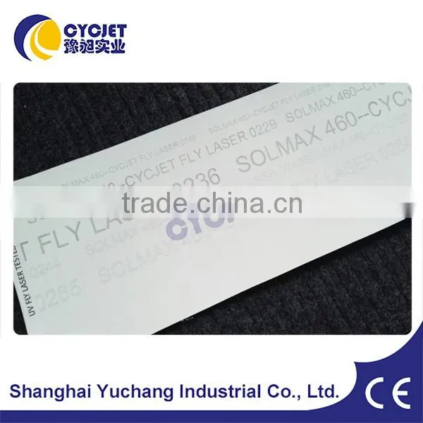 UV Laser Printer for HDPE Flat Tube