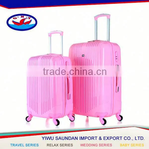 Yiwu alibaba pu material trolly suitcase