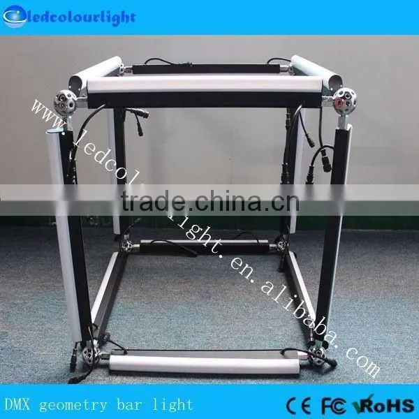 milk cover DMX 3D pixel tube nightclub bar DJ led vertical tube light