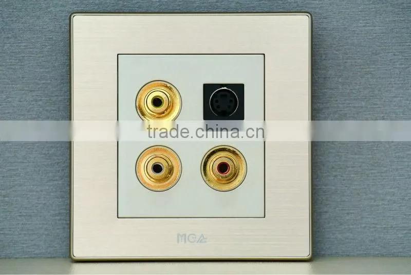 MGA A9 Series Audio Socket & S-Video Socket