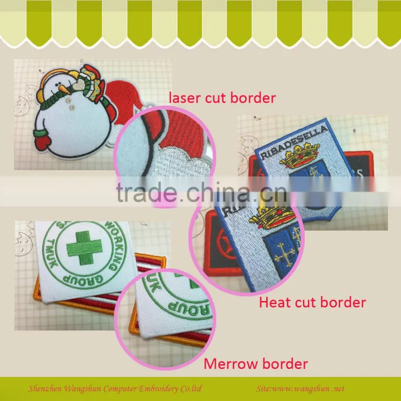 High Quality New Design Embroidered Chenille Patches