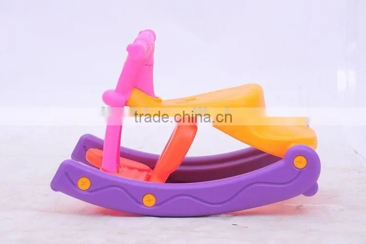 Kids animal folding rocking chairs rocking horse